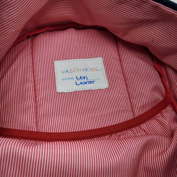 Vaschy Dinosaur Backpack 15″ x 11″ x 4.5″ Kids School Bag Navy Green Dino Print - Picture 6 of 6